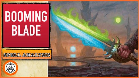 5e spell sniper booming blade.